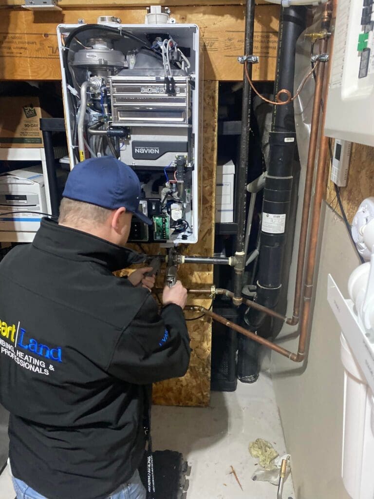 Navien water heater replacement-edmonton Navien tankless water heater replacement in Edmonton ABe