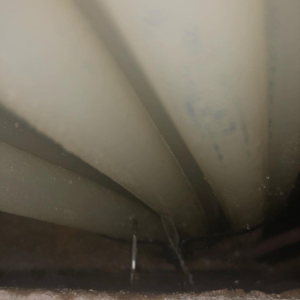 Water line repair caused by finishing nail puncture sherwood park water line repair caused by finishing nail puncture in sherwood park
