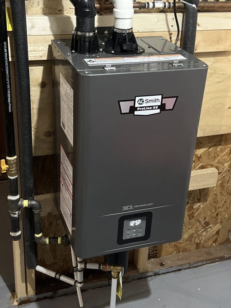 ao-smith-tankless-water-heater-fort-saskatchewan AO Smith tankless water heater new installation in Fort Saskcatchewan